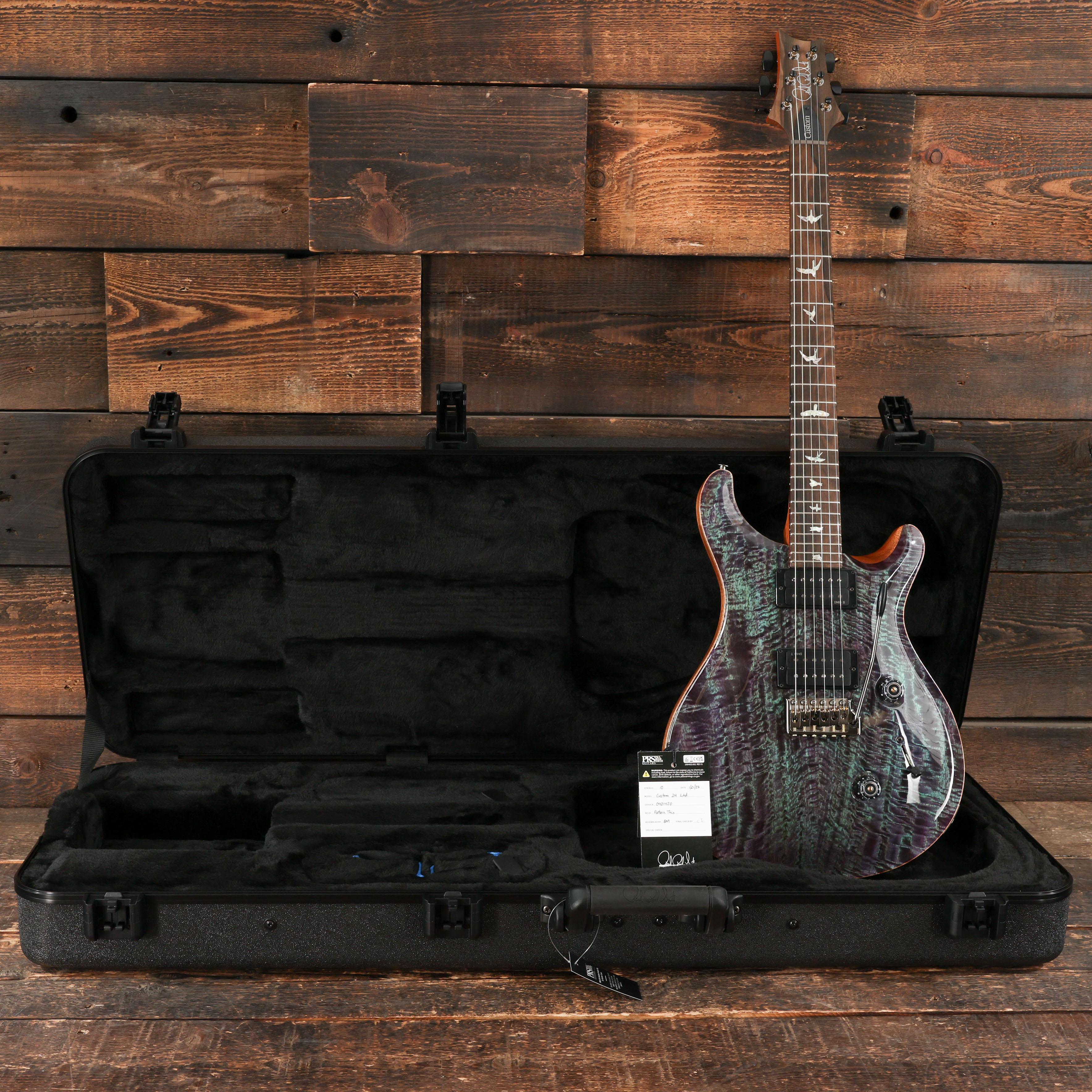PRS Limited Edition Custom 24 Mango Top Electric Guitar in Violet